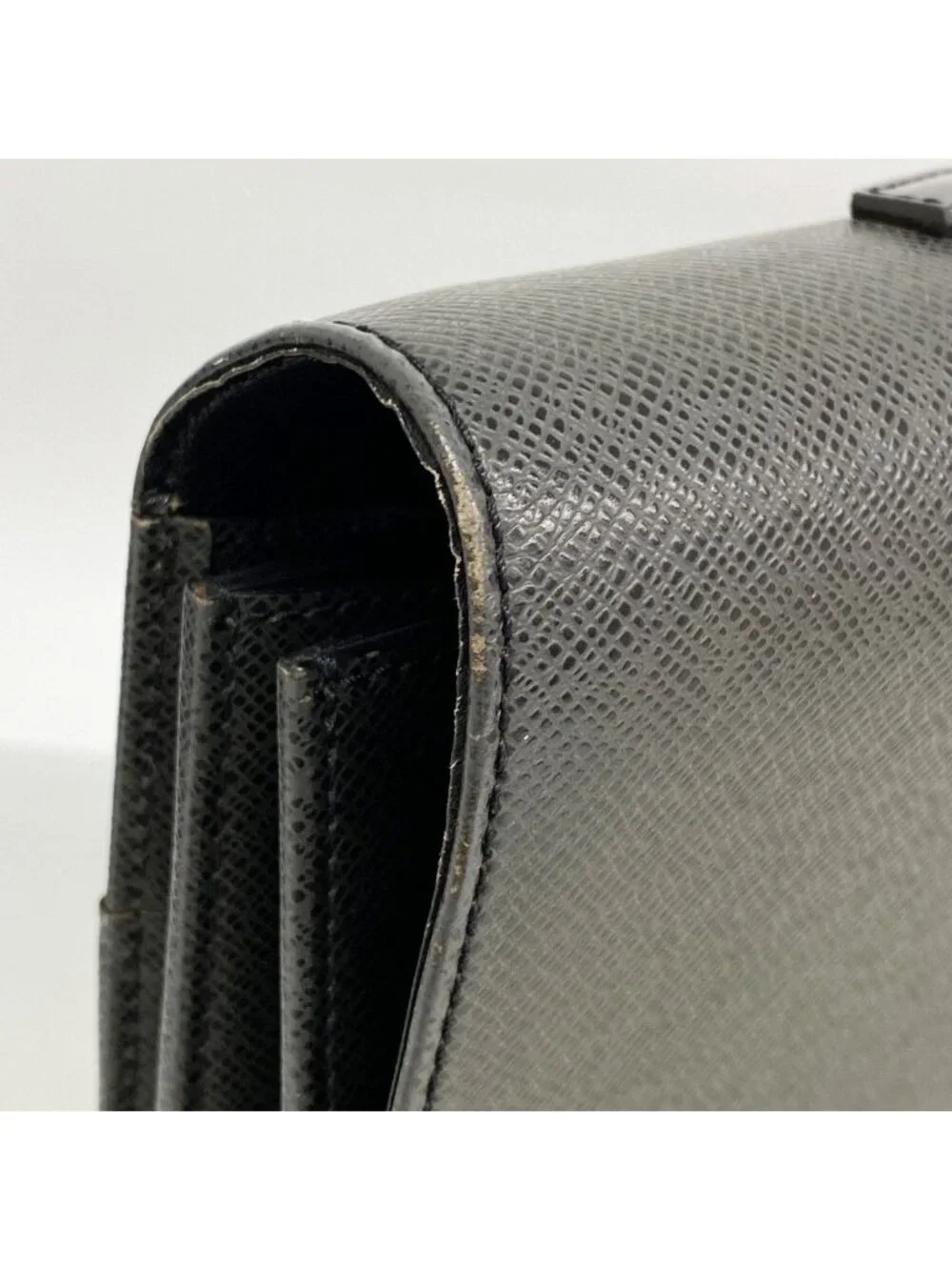 Louis Vuitton Business Bag Taiga Moscova Ardoise
